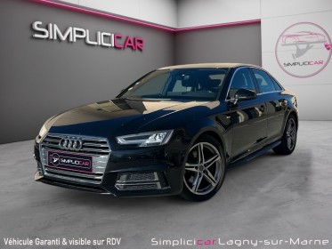 Audi a4 a4 2.0 tdi 150 s tronic 7 s line - video disponible occasion simplicicar lagny  simplicicar simplicibike france