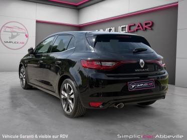 Renault megane iv berline blue dci 115 edc intens boite auto / camera de recul / interieur gt / roue de secours /garantie...