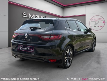 Renault megane iv berline blue dci 115 edc intens boite auto / camera de recul / interieur gt / roue de secours /garantie...