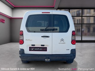 Citroen berlingo fourgon 20 l1 bluehdi 100 ss club etg6 1er main suivi complet attelage garantie 12 mois occasion simplicicar...