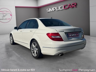 Mercedes classe c 220 cdi blueefficiency edition avantgarde a radar avant et arrière moteur à chaine garantie 12 mois...