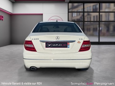 Mercedes classe c 220 cdi blueefficiency edition avantgarde a radar avant et arrière moteur à chaine garantie 12 mois...
