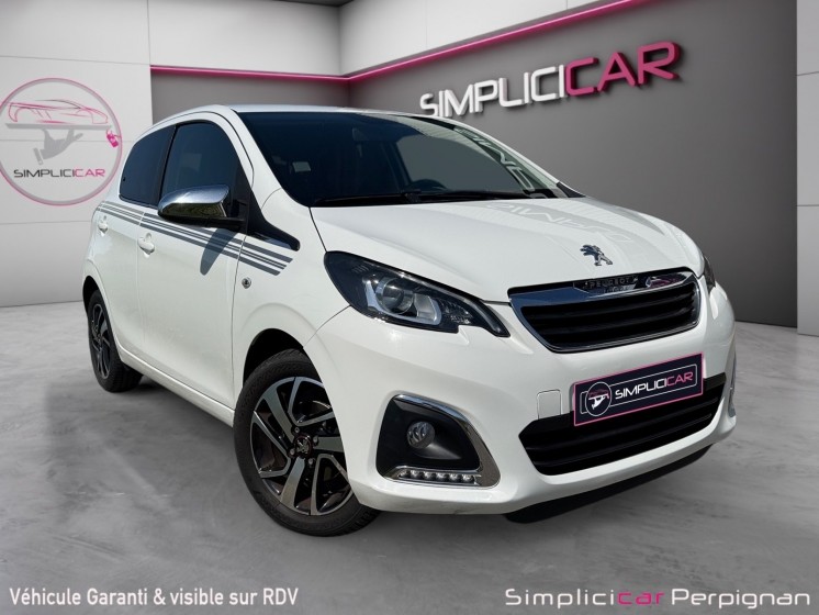 Peugeot 108 vti 72ch bvm5 collection occasion simplicicar perpignan  simplicicar simplicibike france