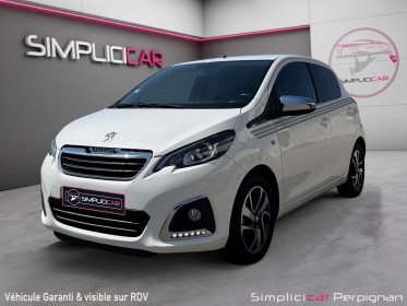 Peugeot 108 vti 72ch bvm5 collection occasion simplicicar perpignan  simplicicar simplicibike france