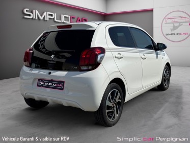 Peugeot 108 vti 72ch bvm5 collection occasion simplicicar perpignan  simplicicar simplicibike france