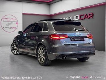 Audi a3 sportback 2.0 tdi 184 s line quattro s tronic occasion simplicicar annecy simplicicar simplicibike france