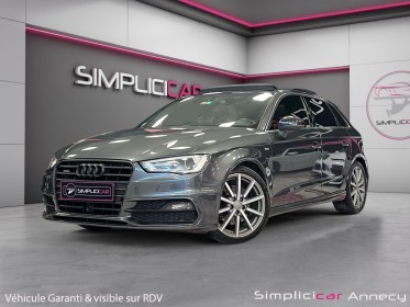Audi a3 sportback 2.0 tdi 184 s line quattro s tronic occasion simplicicar annecy simplicicar simplicibike france