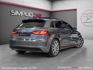 Audi a3 sportback 2.0 tdi 184 s line quattro s tronic occasion simplicicar annecy simplicicar simplicibike france