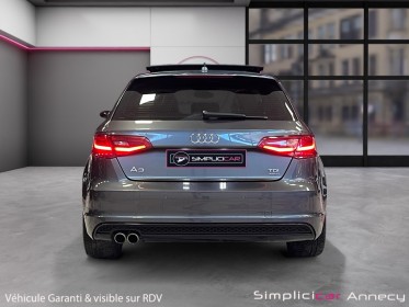 Audi a3 sportback 2.0 tdi 184 s line quattro s tronic occasion simplicicar annecy simplicicar simplicibike france