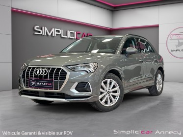 Audi q3 35 tfsi 150 ch s tronic 7 garantie 12 mois 1ere main full suivi audi attelage ct vierge occasion simplicicar annecy...