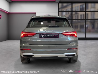 Audi q3 35 tfsi 150 ch s tronic 7 garantie 12 mois 1ere main full suivi audi attelage ct vierge occasion simplicicar annecy...