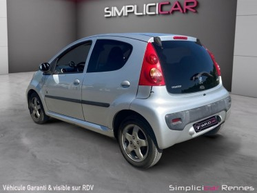 Peugeot 107 1.0e 12v 68ch blue lion black  silver occasion simplicicar rennes simplicicar simplicibike france