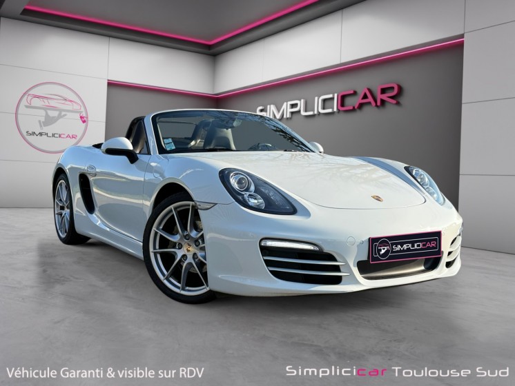 Porsche boxster 2.7i 265 ch volant sport suivi complet garantie 12 mois occasion simplicicar toulouse sud simplicicar...