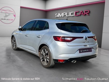 Renault megane iv berline blue dci 115 edc intens entretien complet garantie 12 mois occasion simplicicar toulon ouest...