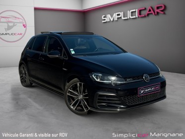 Volkswagen golf 2.0 tdi 184 bluemotion technology fap dsg7 gtd / toit pano. / f. cuir / v. cockpit / carplay / camera /......