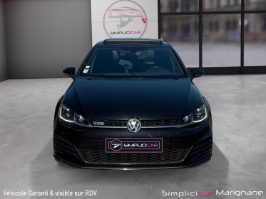 Volkswagen golf 2.0 tdi 184 bluemotion technology fap dsg7 gtd / toit pano. / f. cuir / v. cockpit / carplay / camera /......