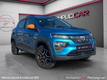 Dacia spring achat integral confort plus 27.4 kwh 45ch caméra carplay prise charge rapide garantie 12 mois occasion...