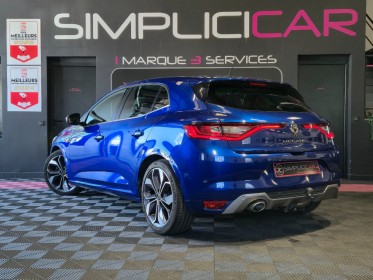 Renault megane iv berline blue dci 115 gt-line - 1ère main - full entretien - garantie 12 mois occasion  simplicicar aix les...