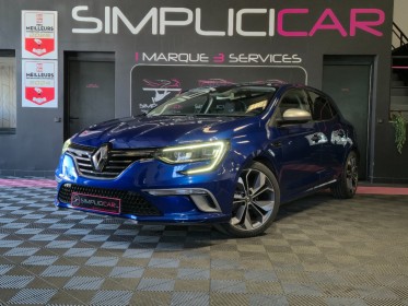 Renault megane iv berline blue dci 115 gt-line - 1ère main - full entretien - garantie 12 mois occasion  simplicicar aix les...