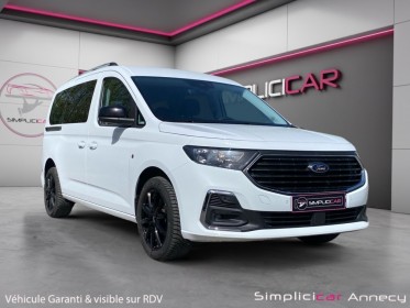 Ford tourneo connect 2.0 ecoblue 122 dsg7 titanium - attelage - idem caddy - roues hiver - garantie 12 mois occasion...