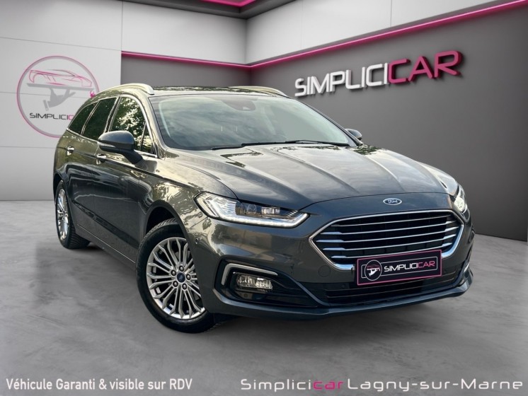 Ford mondeo sw 2.0 hybrid 187 bva6 titanium business - entretien ford - camera de recul - siege électrique à mémoire...