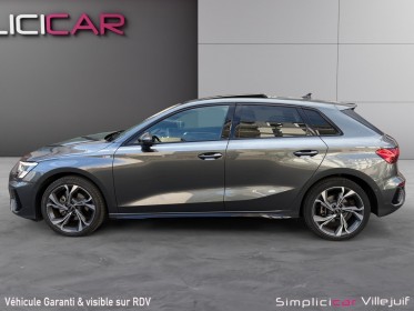 Audi  a3 sportback 35 tfsi 150 s tronic s line, toit ouvrant, caméra 360, sièges chauffants, garantie 12 mois occasion...