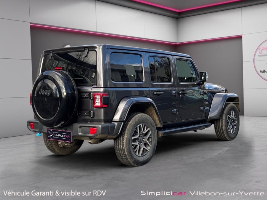JEEP d'occasion WRANGLER UNLIMITED 2.0I T 380 4XE OVERLAND BA de 2022