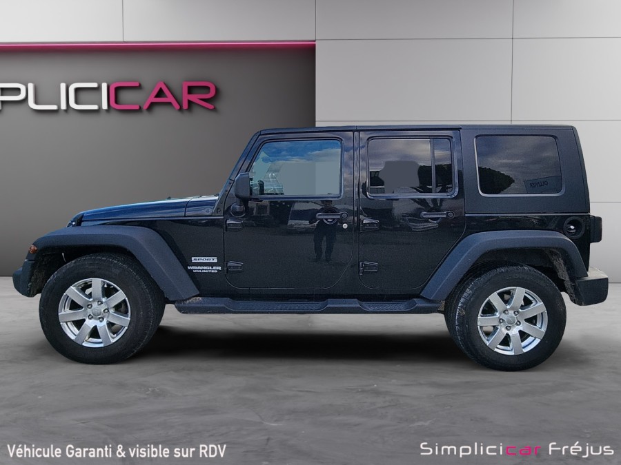 JEEP d'occasion WRANGLER UNLIMITED 2.8 CRD RUBICON BA de 2007 Frejus