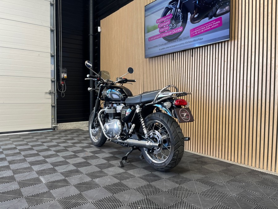 TRIUMPH d'occasion BONN.T100 900 Noir Chrome de 2018 Pau (64)﻿