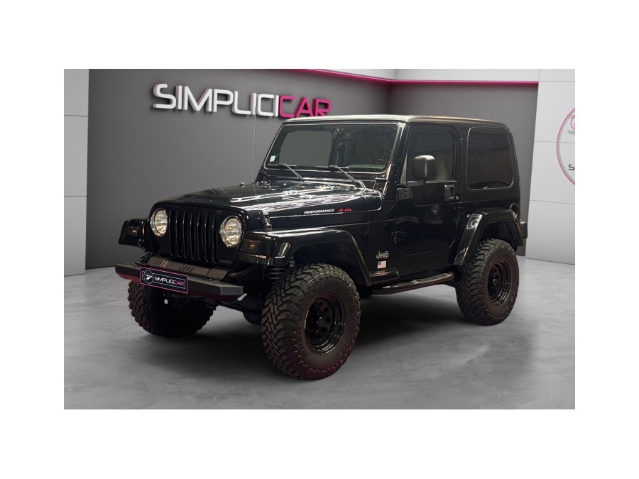 JEEP d'occasion WRANGLER 4.0 SPORT de 2004 Pau (64)﻿
