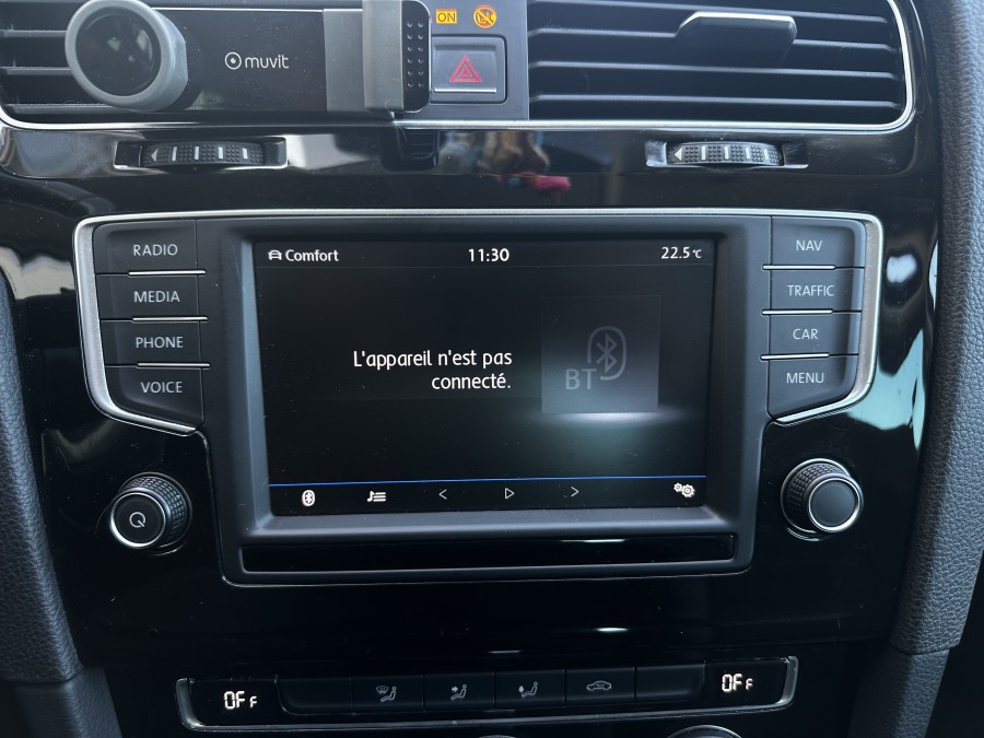 VOLKSWAGEN d'occasion GOLF 1.6 TDI 110 CARAT EXCLUSIVE DSG de 2016