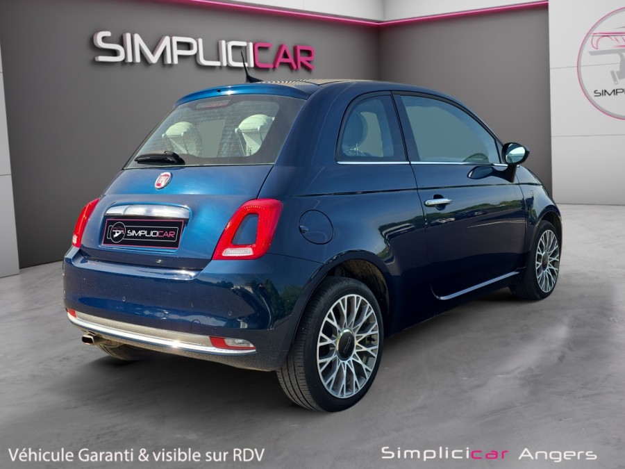 FIAT d'occasion 500 1.2 8V 69 DIVA de 2019 Angers (49)﻿