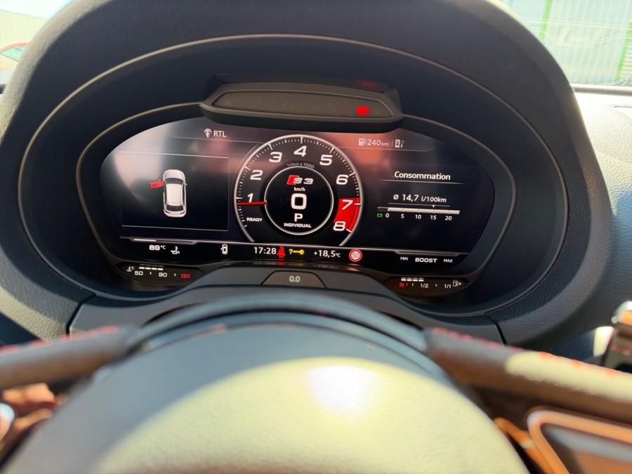 AUDI d'occasion S3 2.0 TFSI 310 S TRONIC de 2017 Troyes (10)﻿