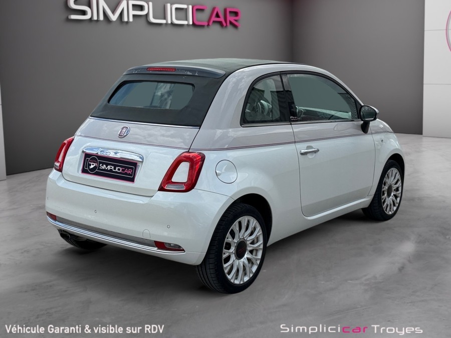 FIAT d'occasion 500 1.2 69 S ANNIVERSARIO de 2017 Troyes (10)﻿