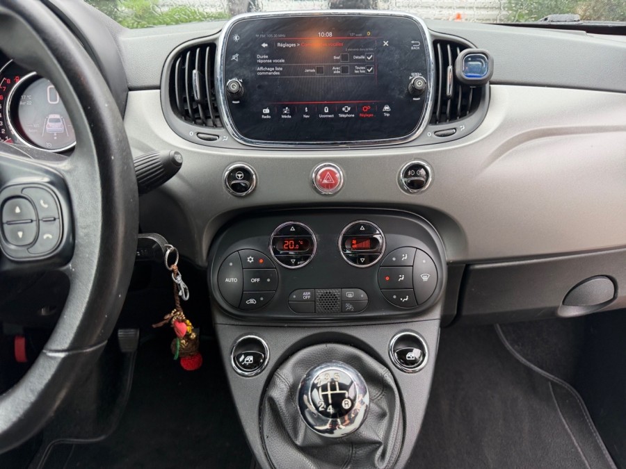 FIAT d'occasion 500 1.2 8V 69 GUCCI STOP AND START de 2017 Salon de