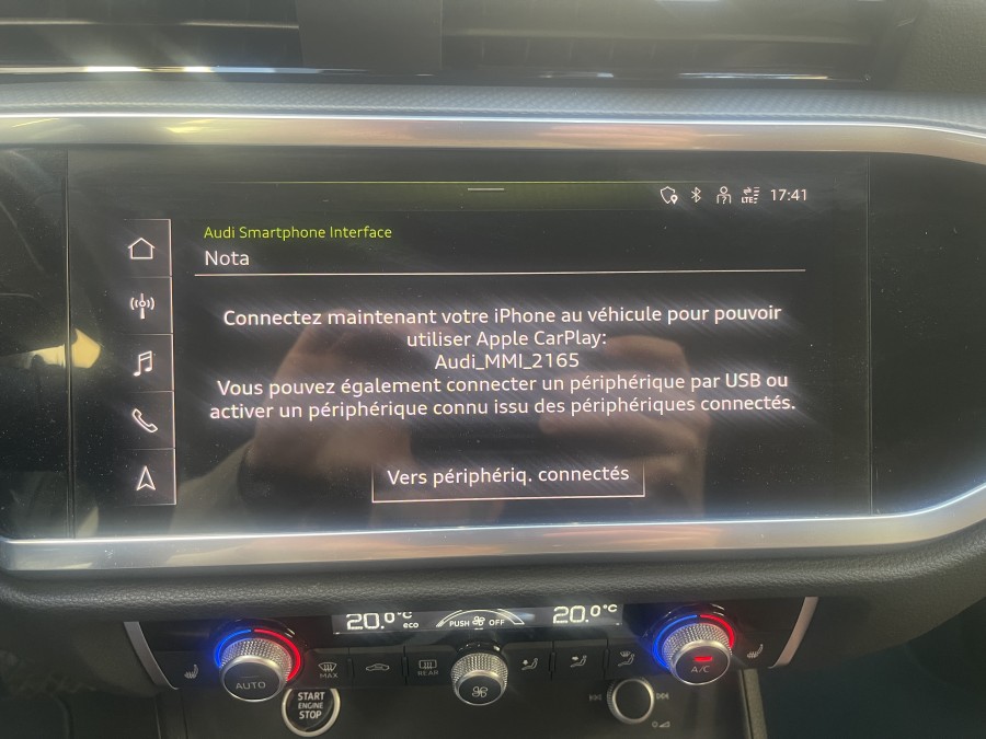 AUDI d'occasion Q3 SPORTBACK Q3 SPORTBACK 45 TFSIe 245 SH de 2021