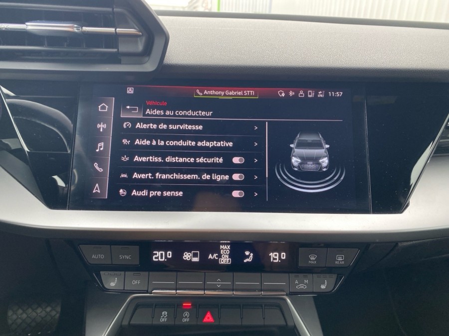 AUDI d'occasion A3 35 TFSI 150 S TRONIC 7 DESIGN LUXE de 2021 Troyes