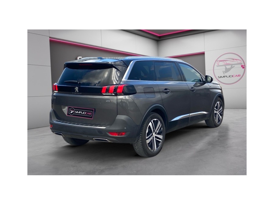 PEUGEOT d'occasion 5008 2.0 BLUEHDI 180 GT EAT de 2018 Troyes (10)﻿