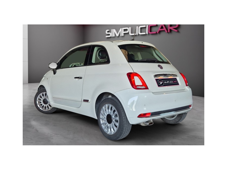 FIAT d'occasion 500 1.2 8V 69 LOUNGE DUALOGIC de 2018 Aix Les Bains