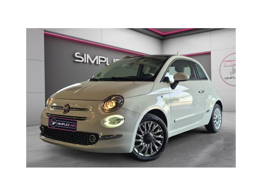 FIAT d'occasion 500 1.2 8V 69 LOUNGE DUALOGIC de 2018 Aix Les Bains