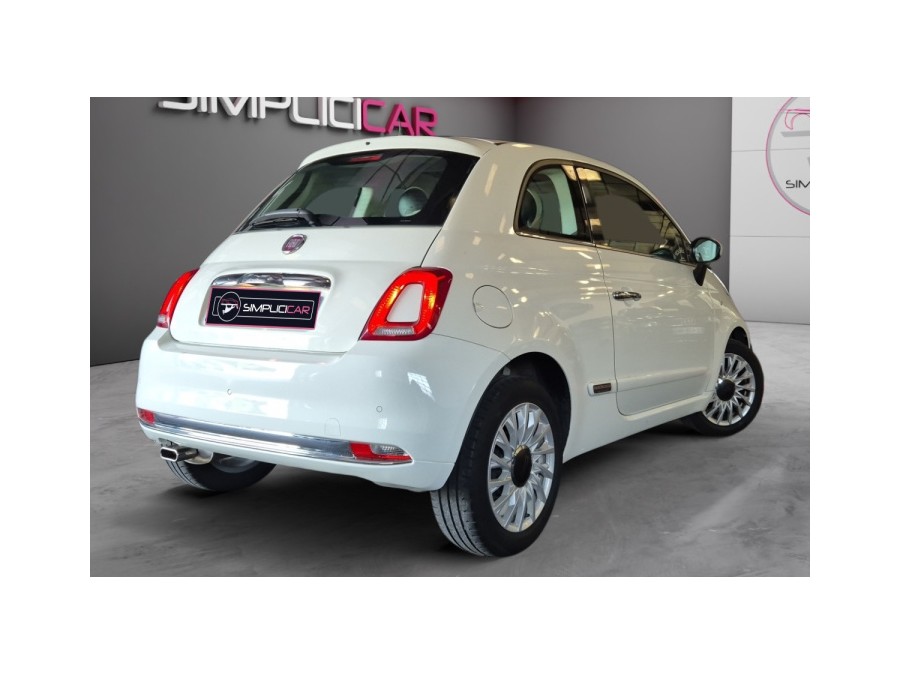 FIAT d'occasion 500 1.2 8V 69 LOUNGE DUALOGIC de 2018 Aix Les Bains