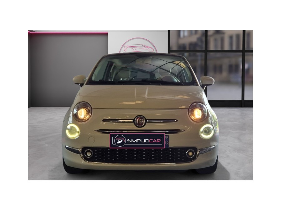 FIAT d'occasion 500 1.2 8V 69 LOUNGE DUALOGIC de 2018 Aix Les Bains