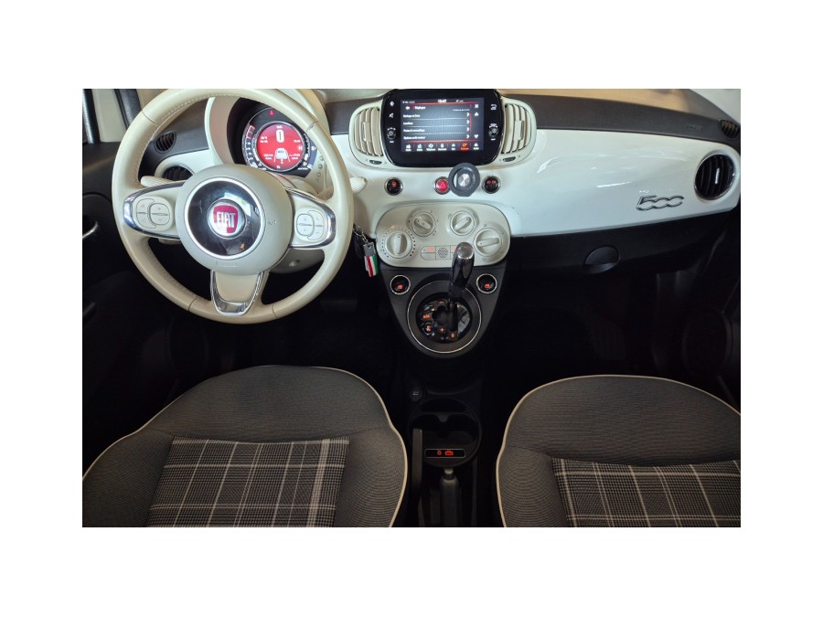 FIAT d'occasion 500 1.2 8V 69 LOUNGE DUALOGIC de 2018 Aix Les Bains