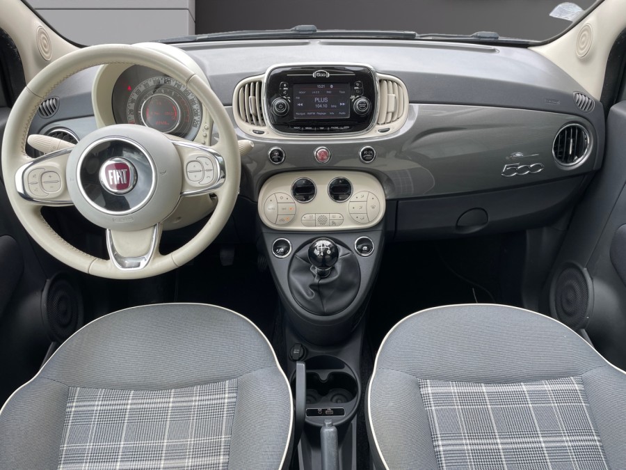 FIAT d'occasion 500 1.2 8V 69 Lounge de 2017 Genevois (74)﻿