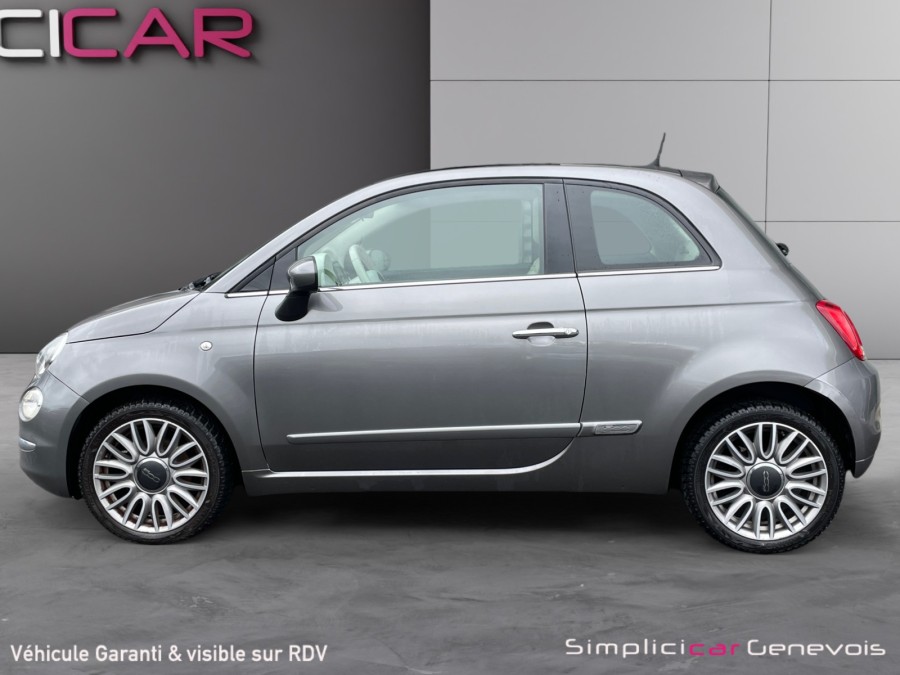 FIAT d'occasion 500 1.2 8V 69 Lounge de 2017 Genevois (74)﻿