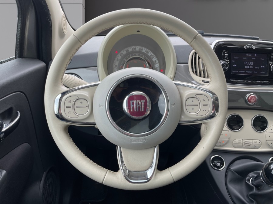 FIAT d'occasion 500 1.2 8V 69 Lounge de 2017 Genevois (74)﻿