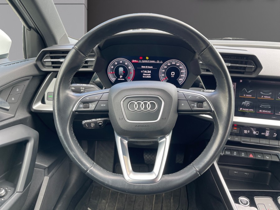 AUDI d'occasion A3 1.5 TFSI MILD HYBRID 150 DESIGN S TRONIC de 2022