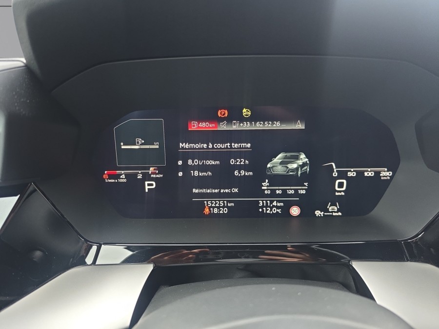 AUDI d'occasion A3 2.0 TDI 140 AMBITION S TRONIC de 2020 Colmar (68)﻿