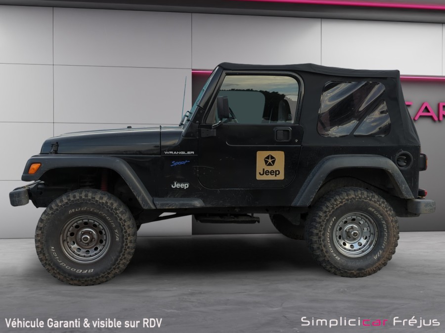 JEEP d'occasion WRANGLER 2.5 SPORT de 1998 Frejus (83)﻿