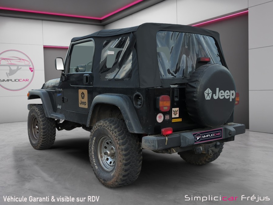 JEEP d'occasion WRANGLER 2.5 SPORT de 1998 Frejus (83)﻿